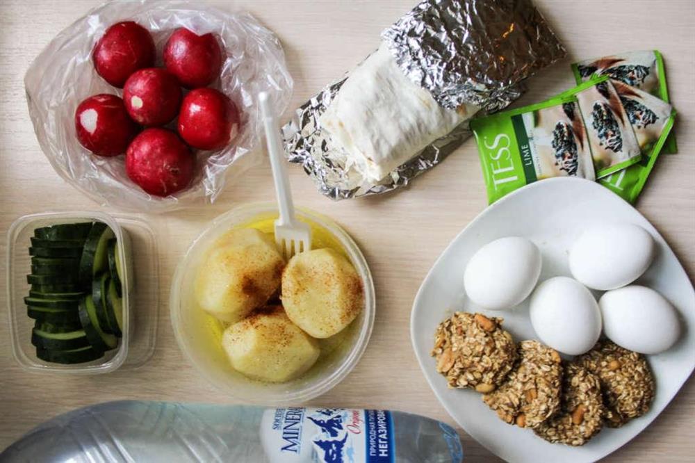 Еда в поезд с собой